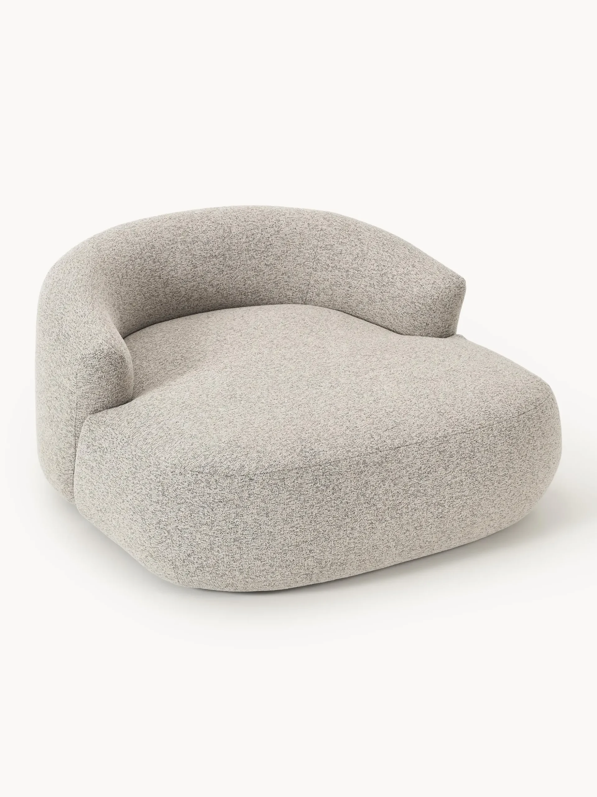 Poltrona lounge XL in bouclé Sofia