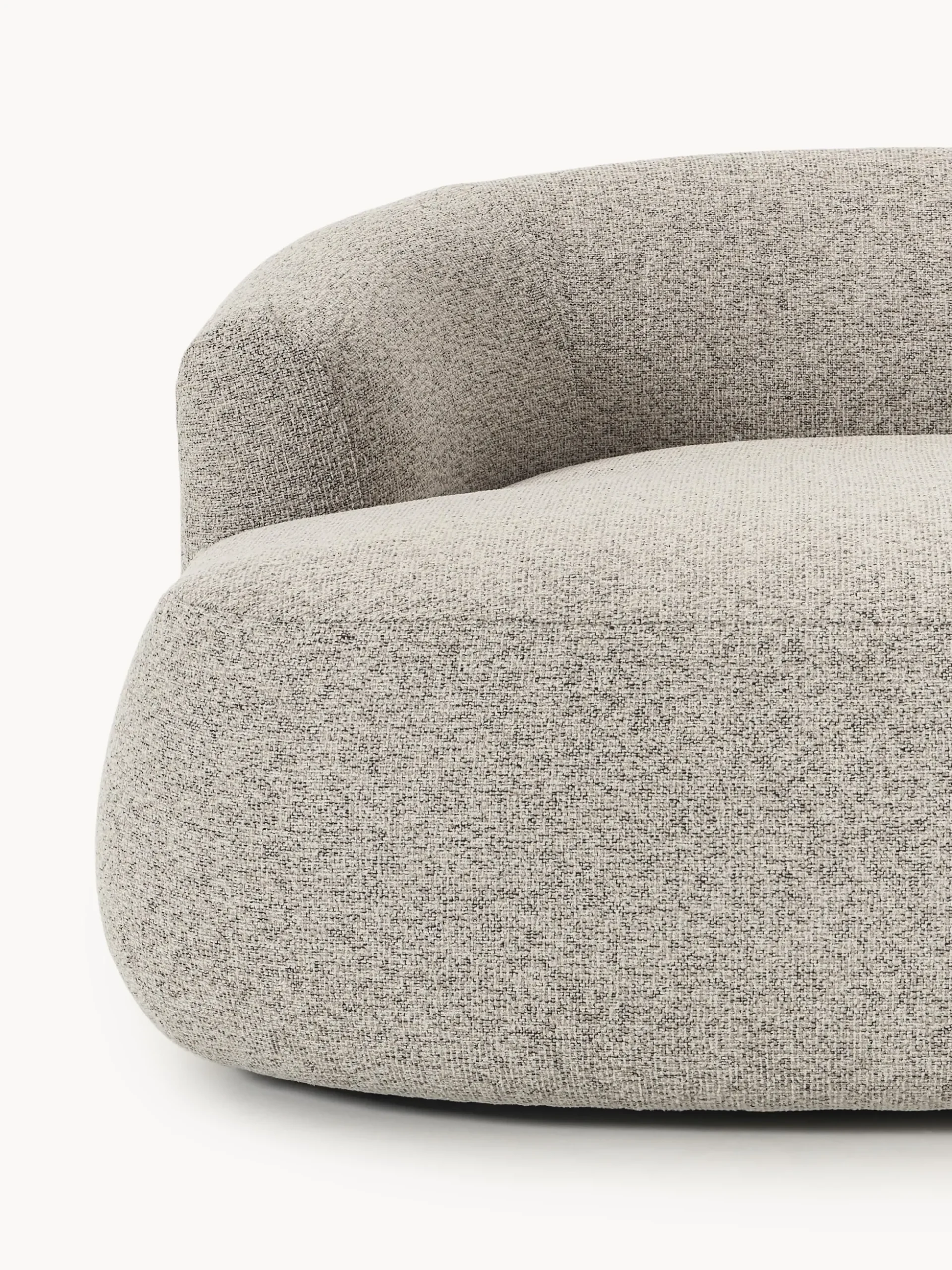 Poltrona lounge XL in bouclé Sofia