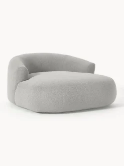 Poltrona lounge XL in bouclé Sofia