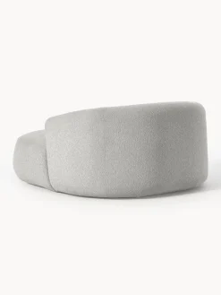 Poltrona lounge XL in bouclé Sofia