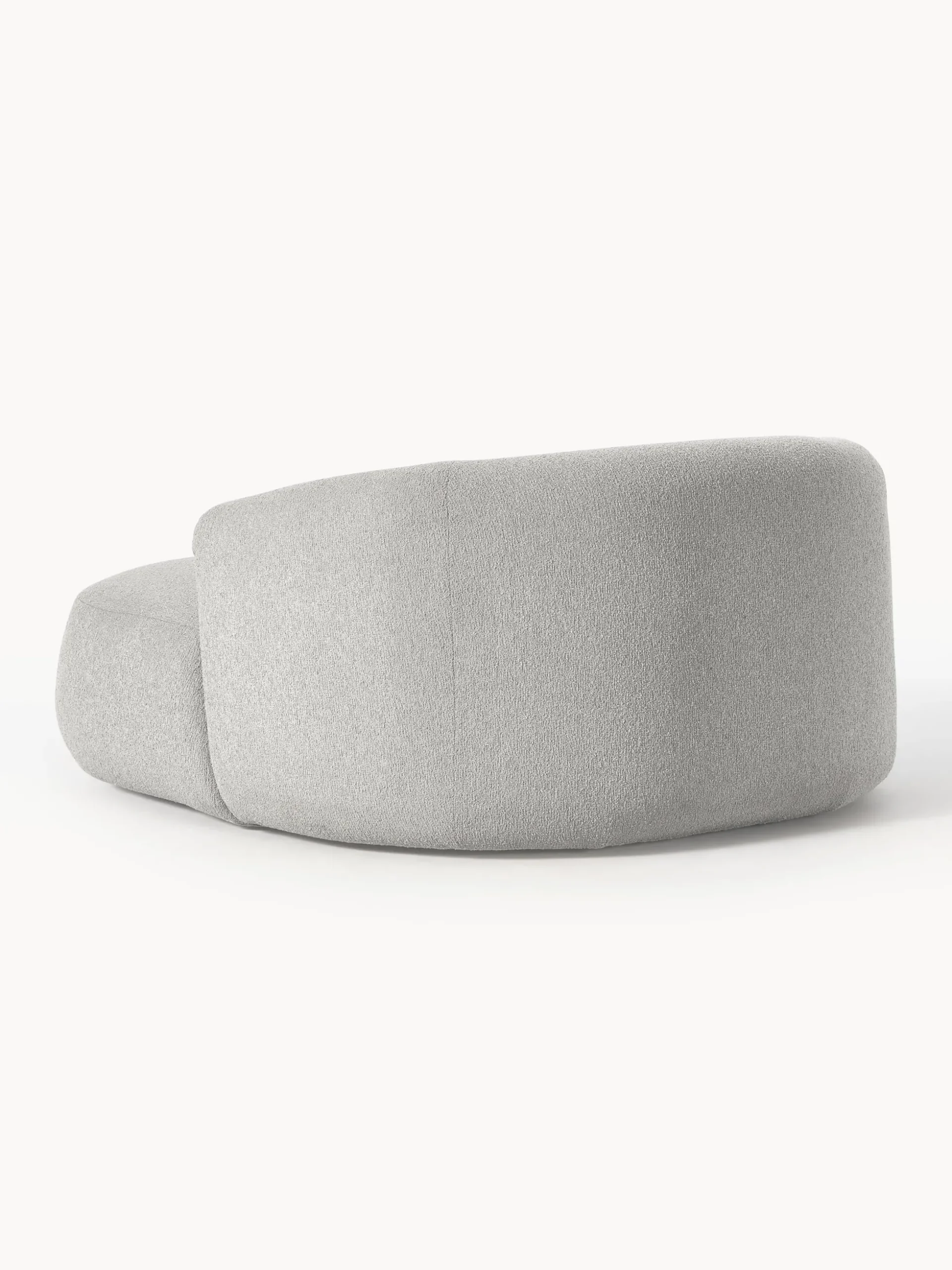 Poltrona lounge XL in bouclé Sofia