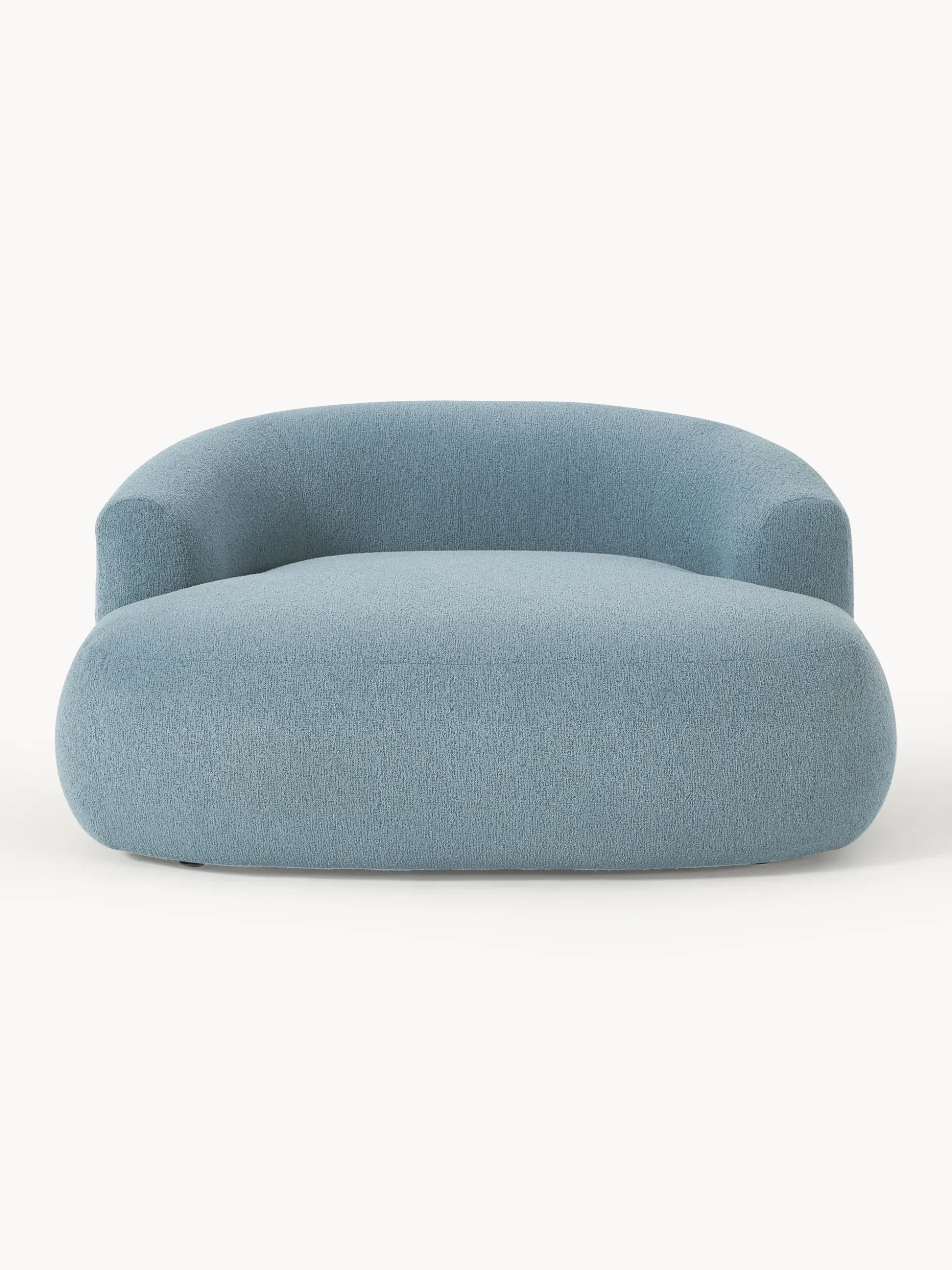 Poltrona lounge XL in bouclé Sofia
