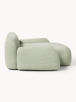 Poltrona lounge XL in bouclé Wolke