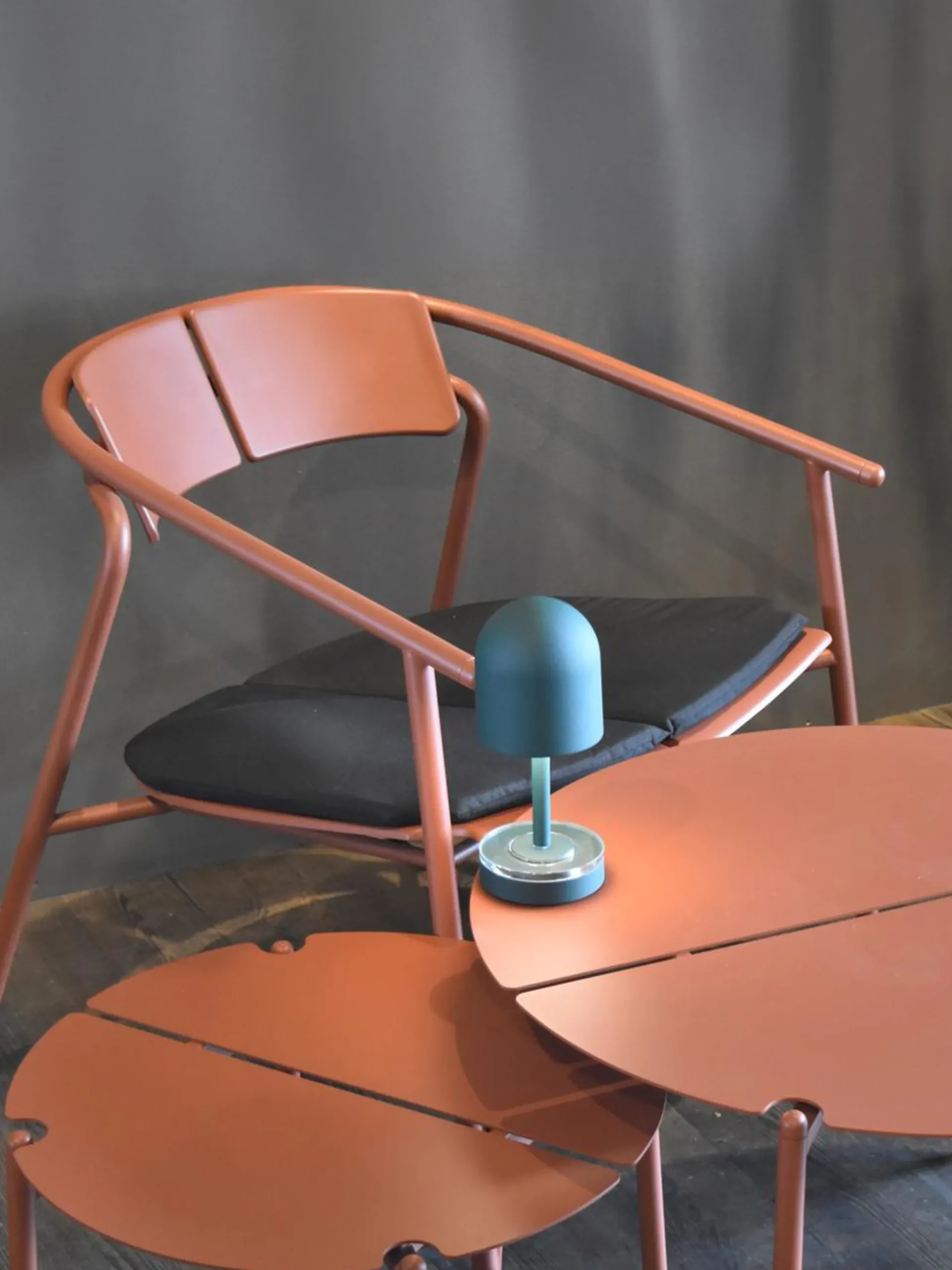 Poltroncina da giardino in metallo Novo