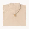 Poncho per bambini con cappuccio Latte