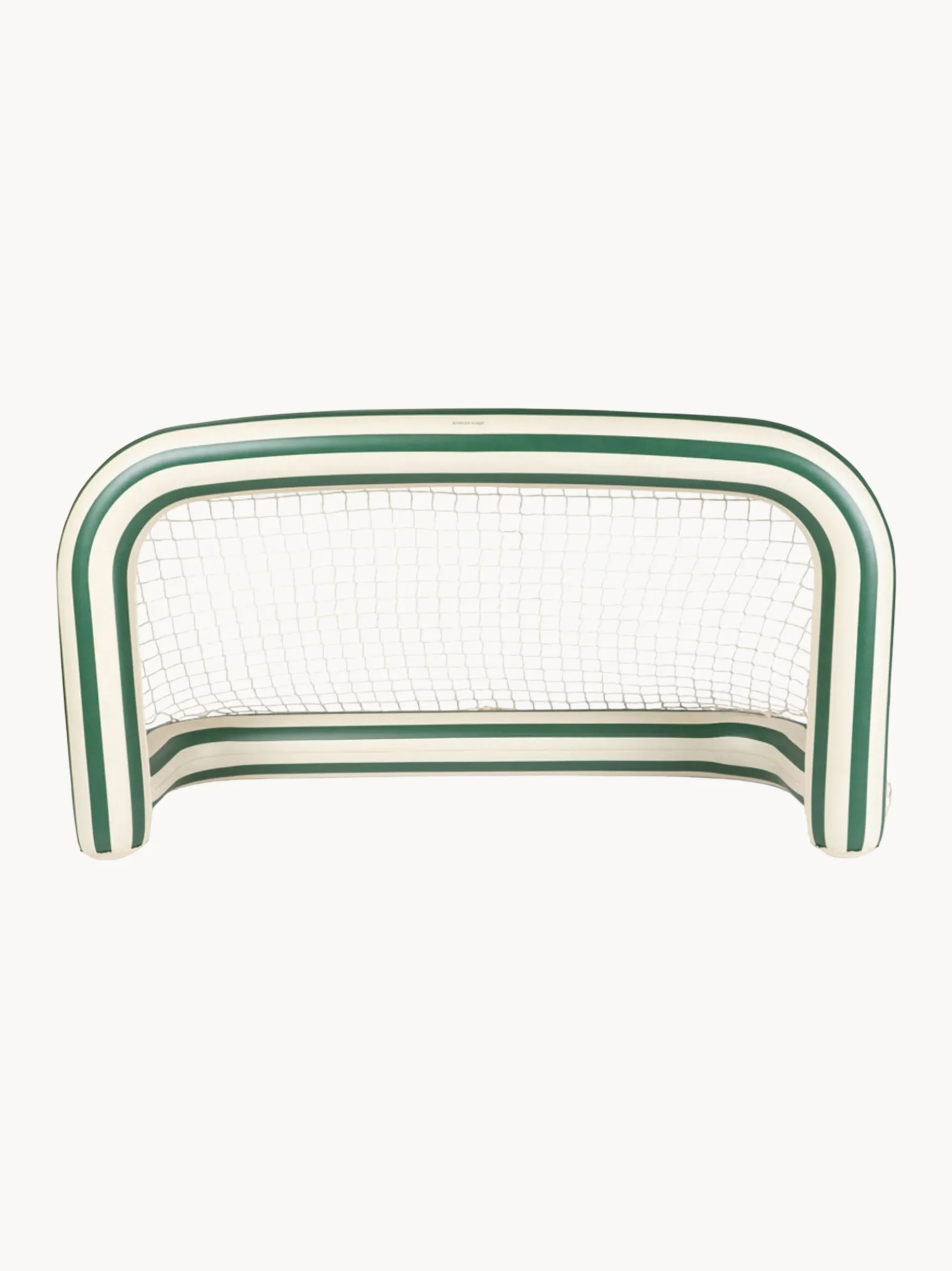 Porta gonfiabile Green Stripe con palla