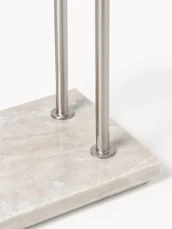 Porta asciugamani con base in marmo Simba