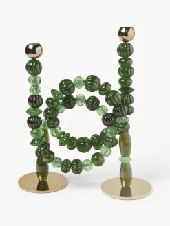 Portacandele fatto a mano Beads