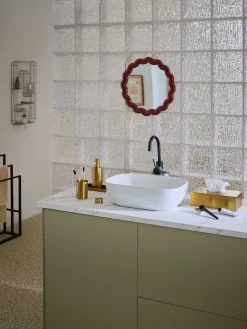 Porta fazzoletti in metallo Halston