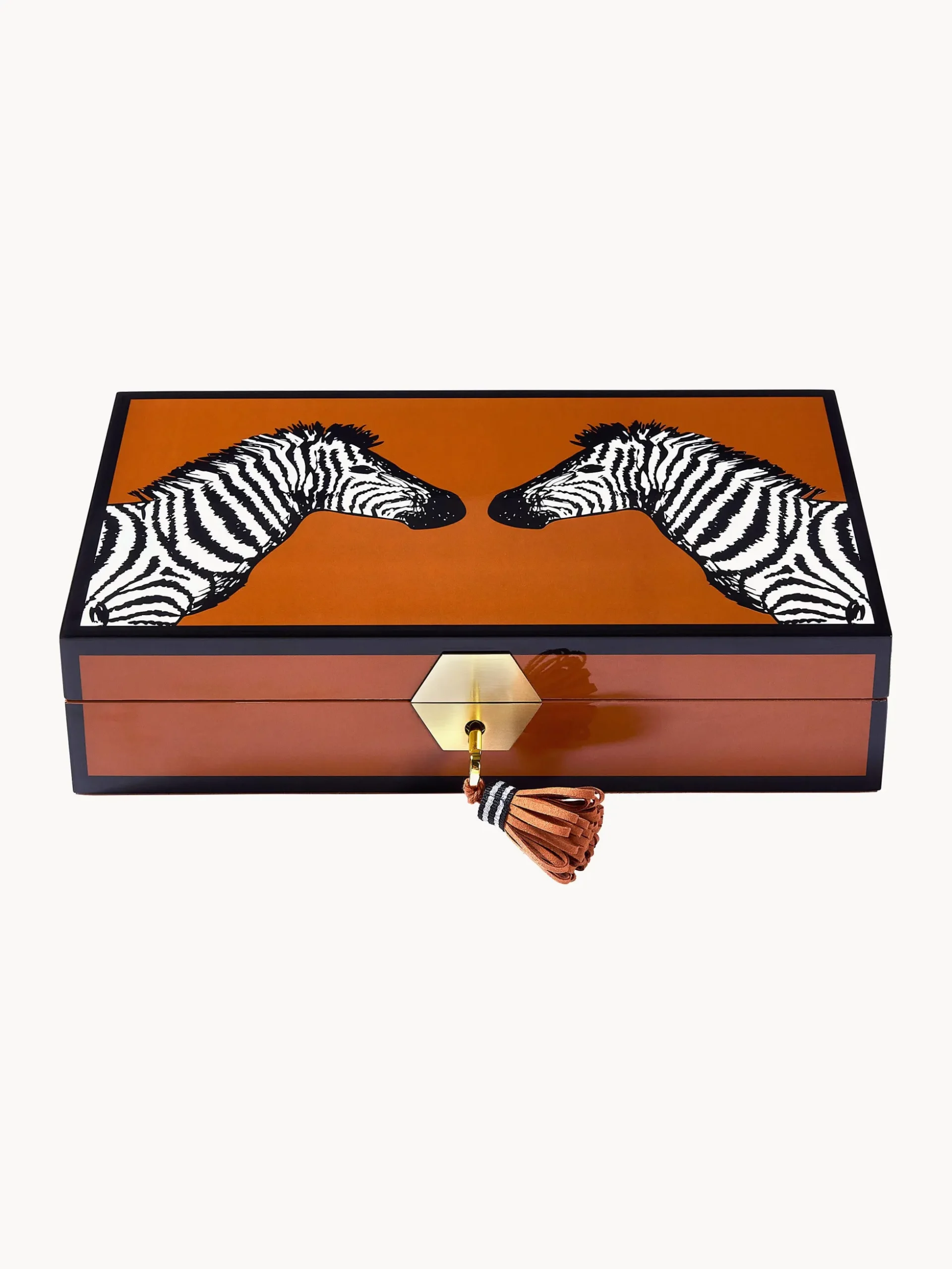 Portagioie in legno Zebra