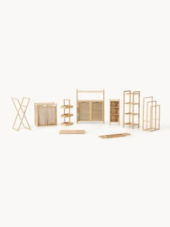 Portaoggetti per vasca da bagno in bambù Kit