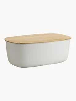 Portapane con coperchio in bambù Box-It