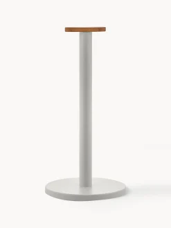 Portarotolo da cucina con decoro in legno di bambù Mattina