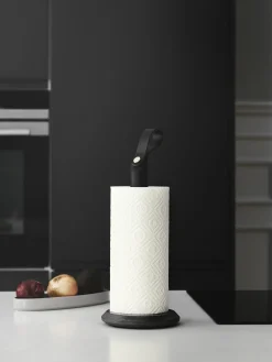 Portarotolo da cucina in legno di quercia Grab