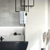 Portasciugamani da soffitto in metallo Tensi