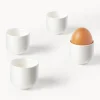 Portauova in porcellana Nessa 4 pz