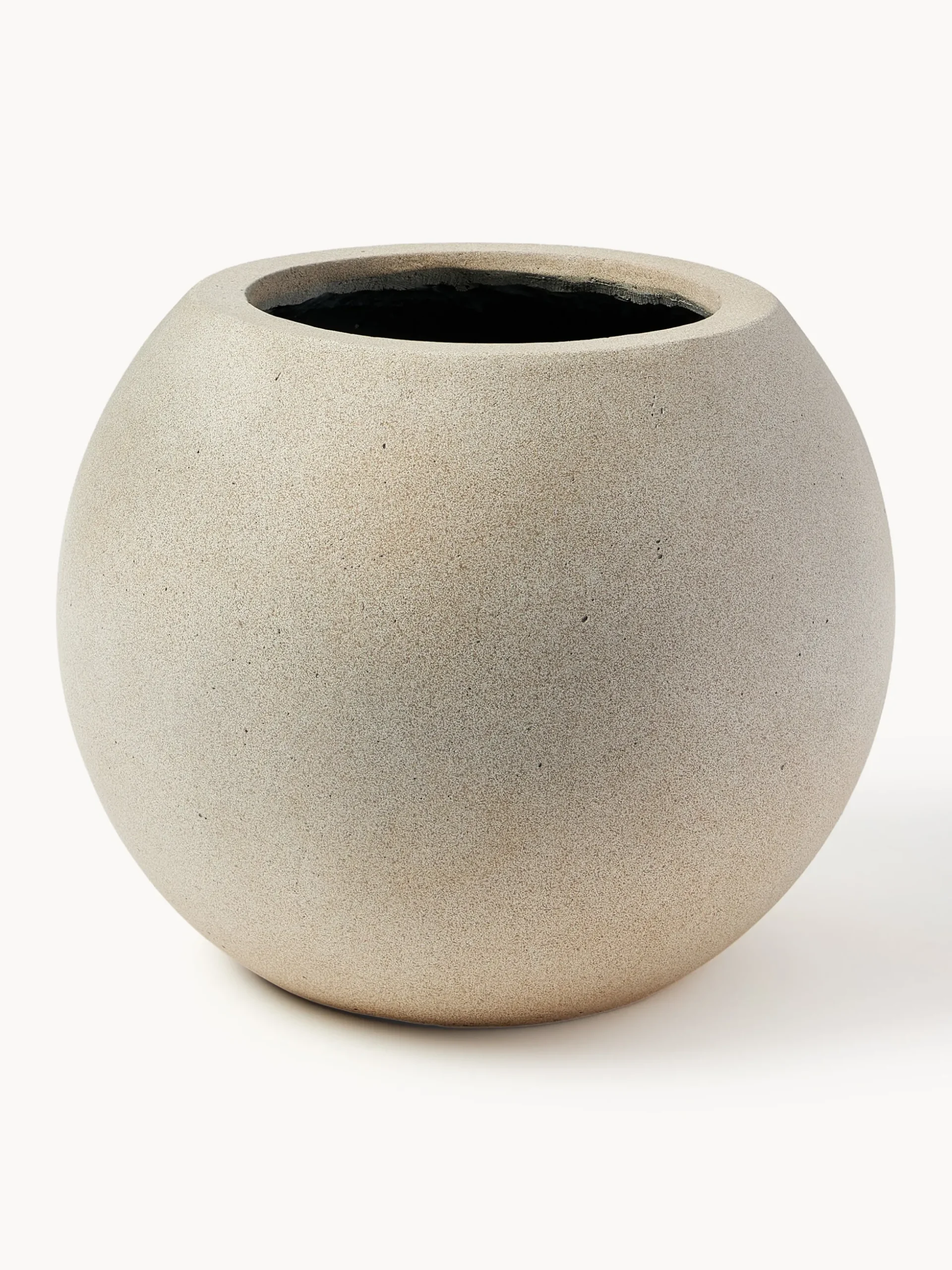 Portavaso da esterno in cemento Tuscany, alt. 21 cm