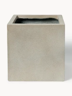 Portavaso da esterno in cemento Tuscany, alt. 30 cm