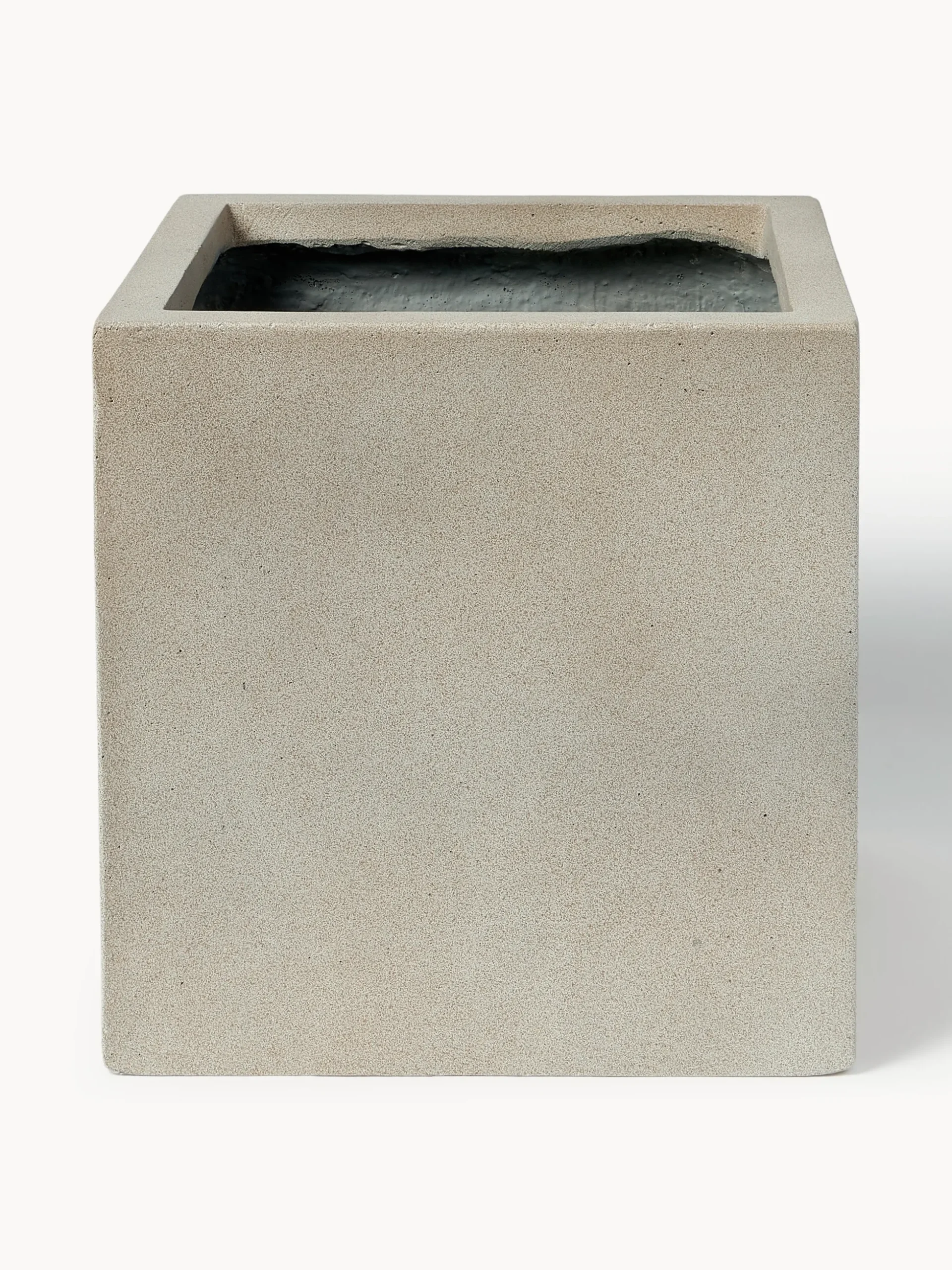 Portavaso da esterno in cemento Tuscany, alt. 30 cm