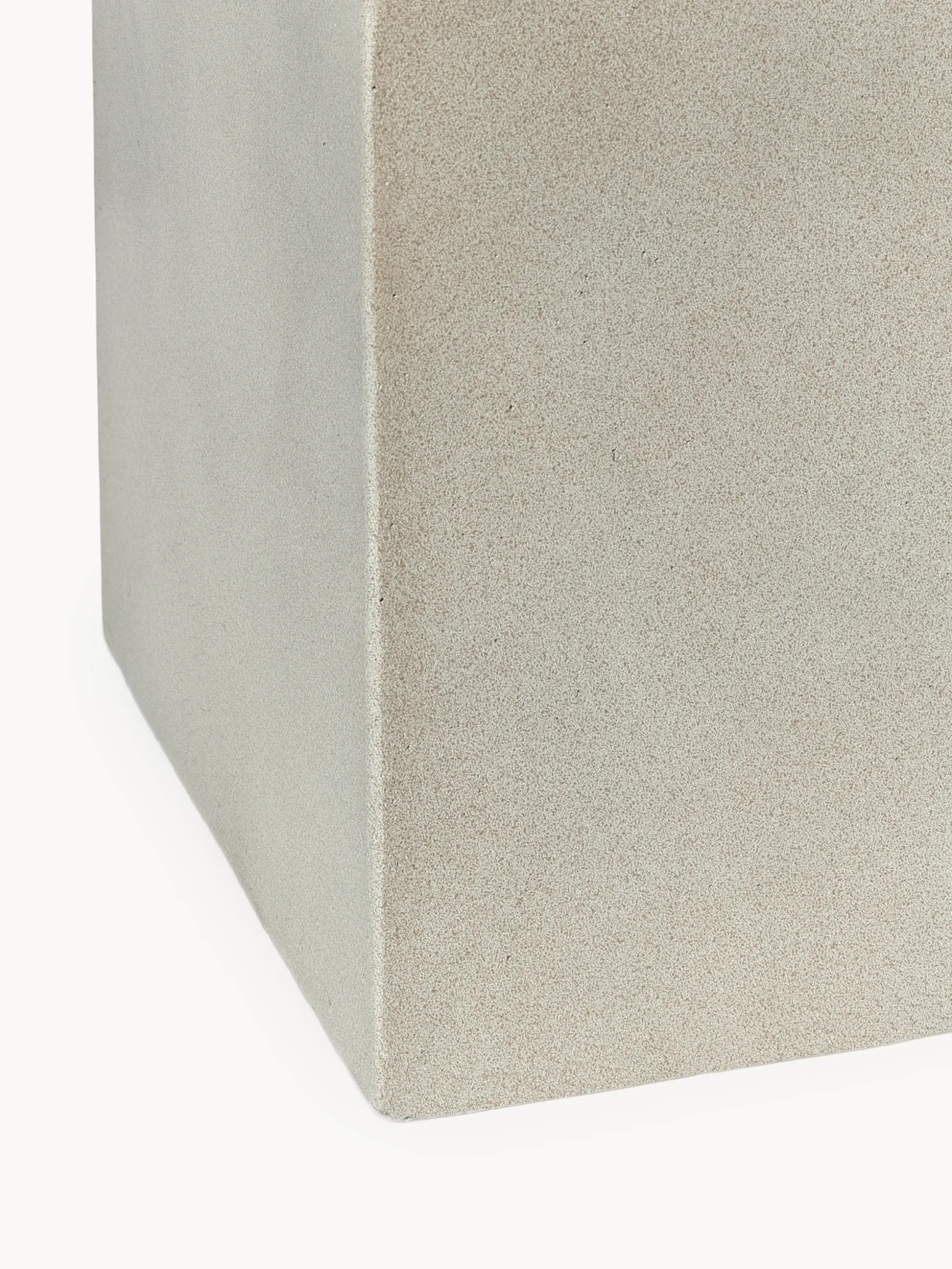 Portavaso da esterno in cemento Tuscany, alt. 30 cm