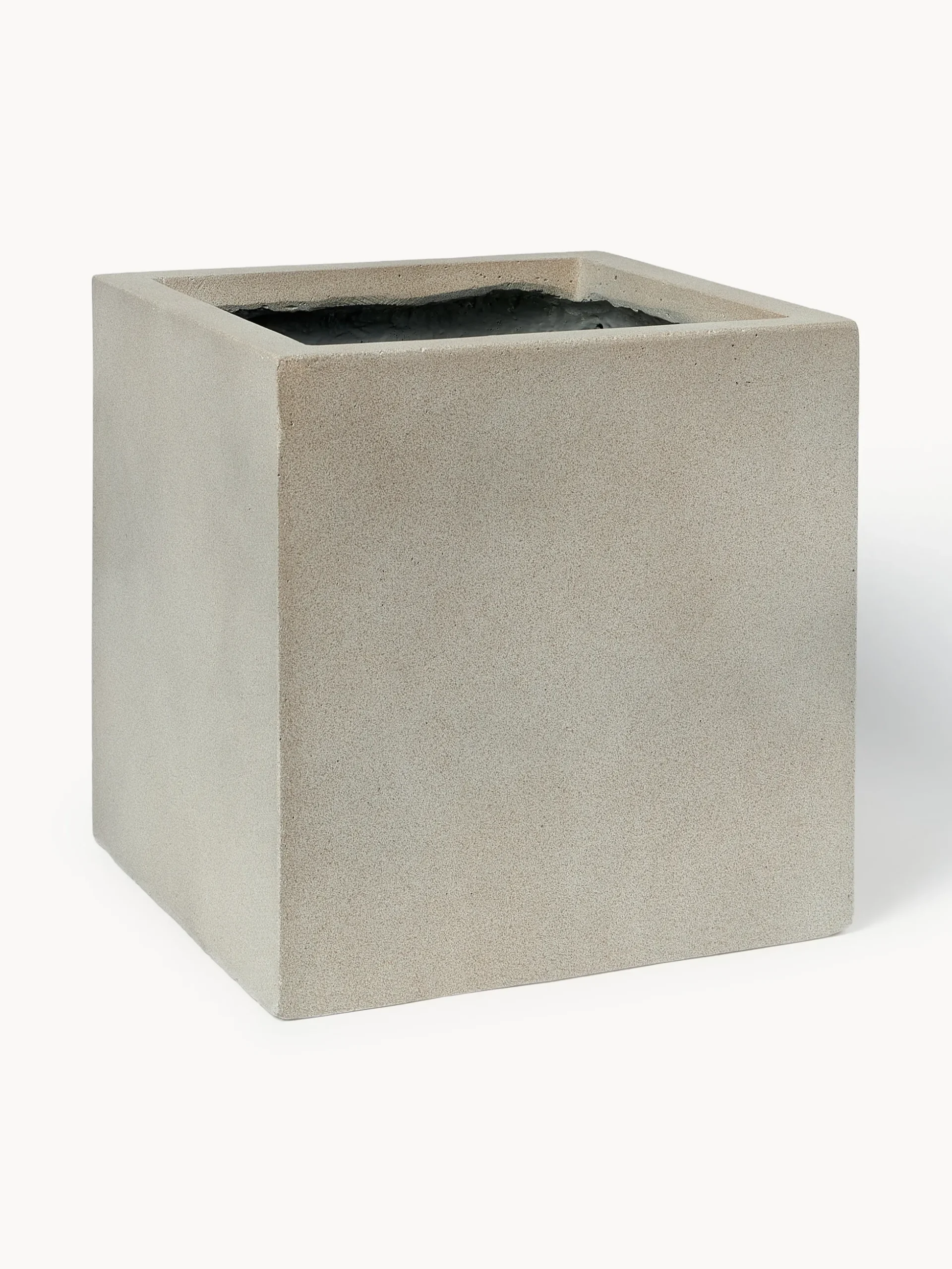 Portavaso da esterno in cemento Tuscany, alt. 30 cm