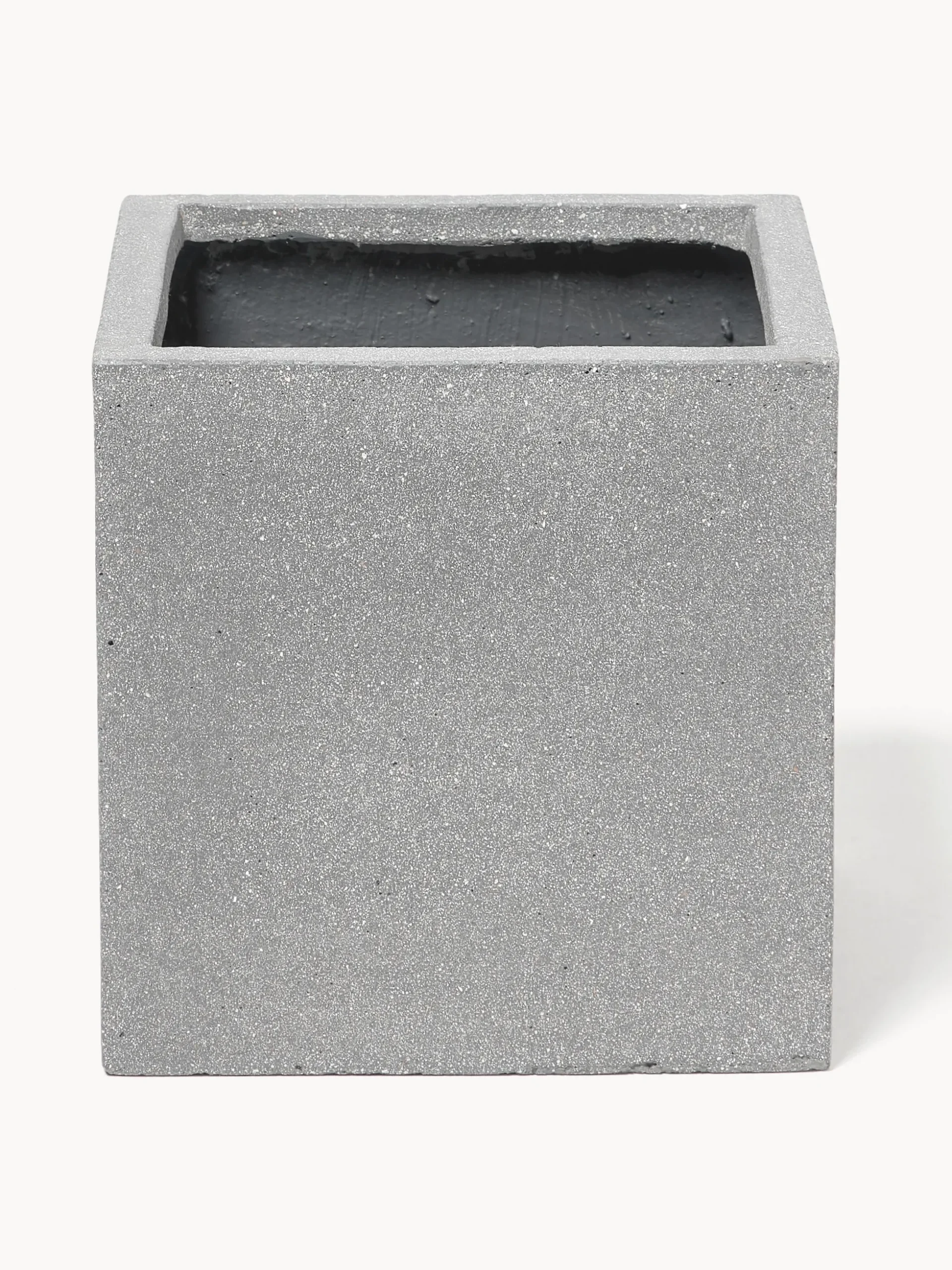 Portavaso da esterno in cemento Tuscany, alt. 30 cm