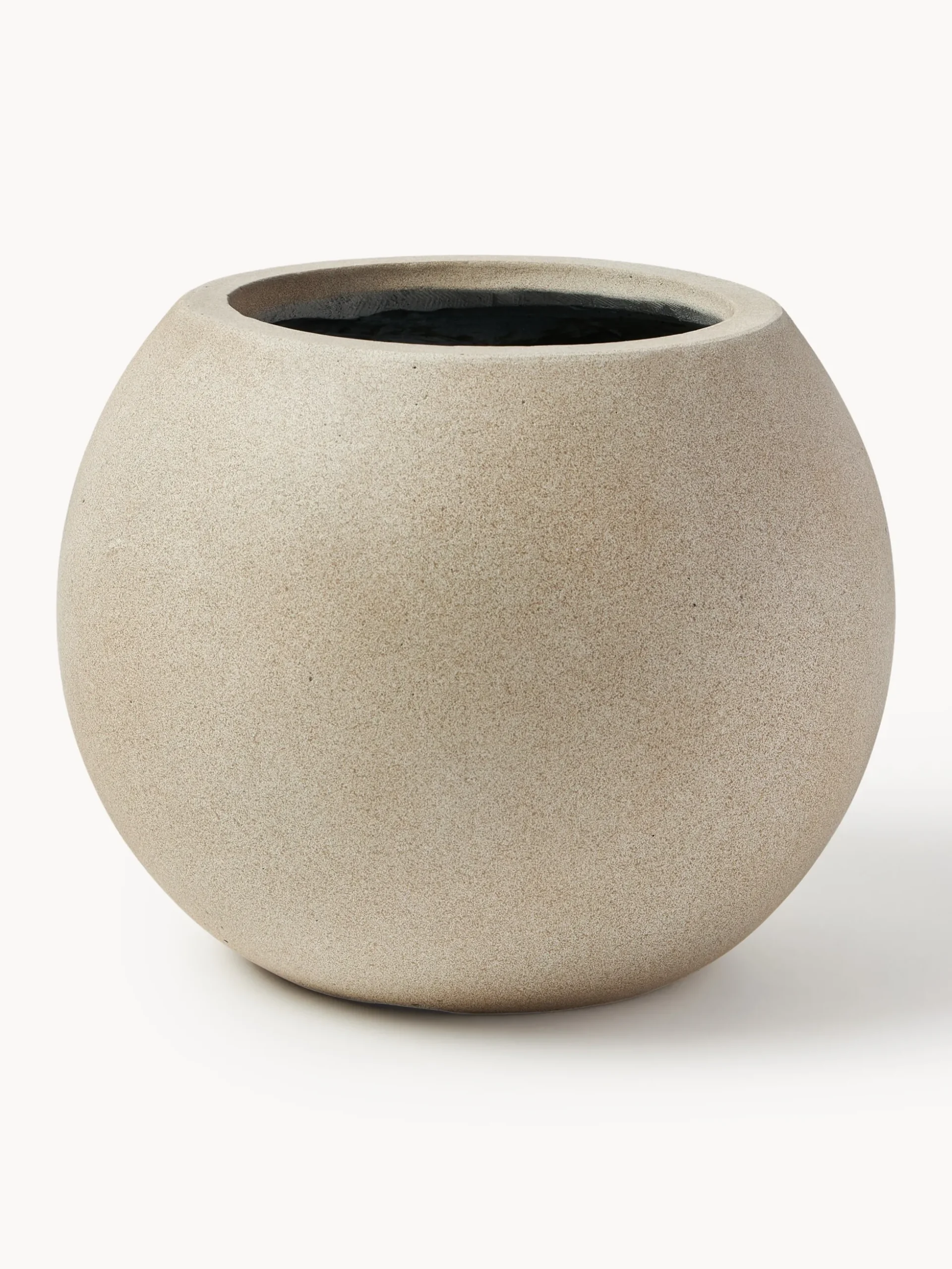 Portavaso da esterno in cemento Tuscany, alt. 25 cm