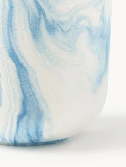 Portavaso effetto marmo Kiko, alt. 17 cm