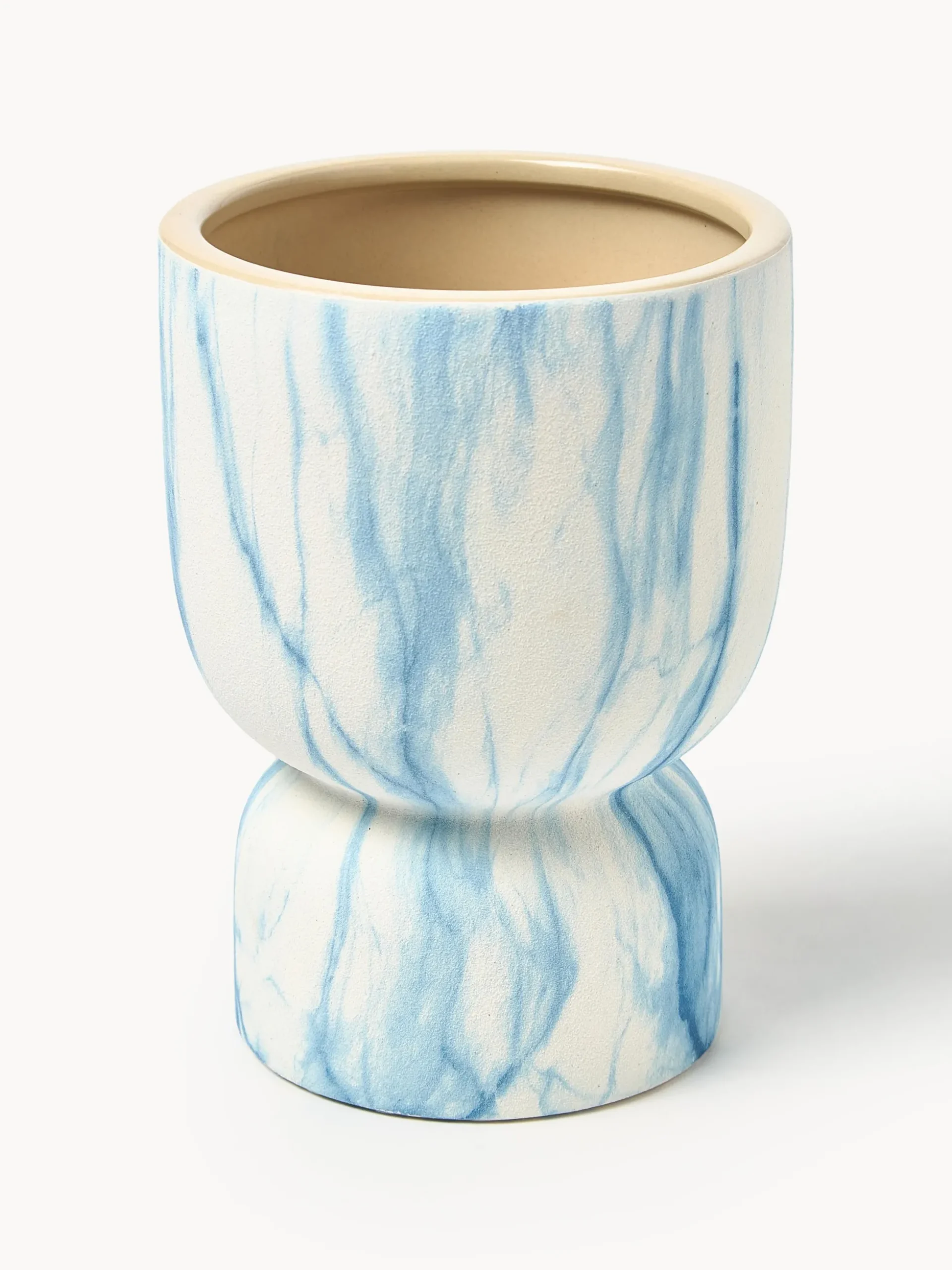 Portavaso effetto marmo Kiko, alt. 20 cm