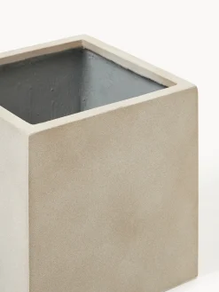 Portavaso da esterno in cemento Tuscany, alt. 40 cm