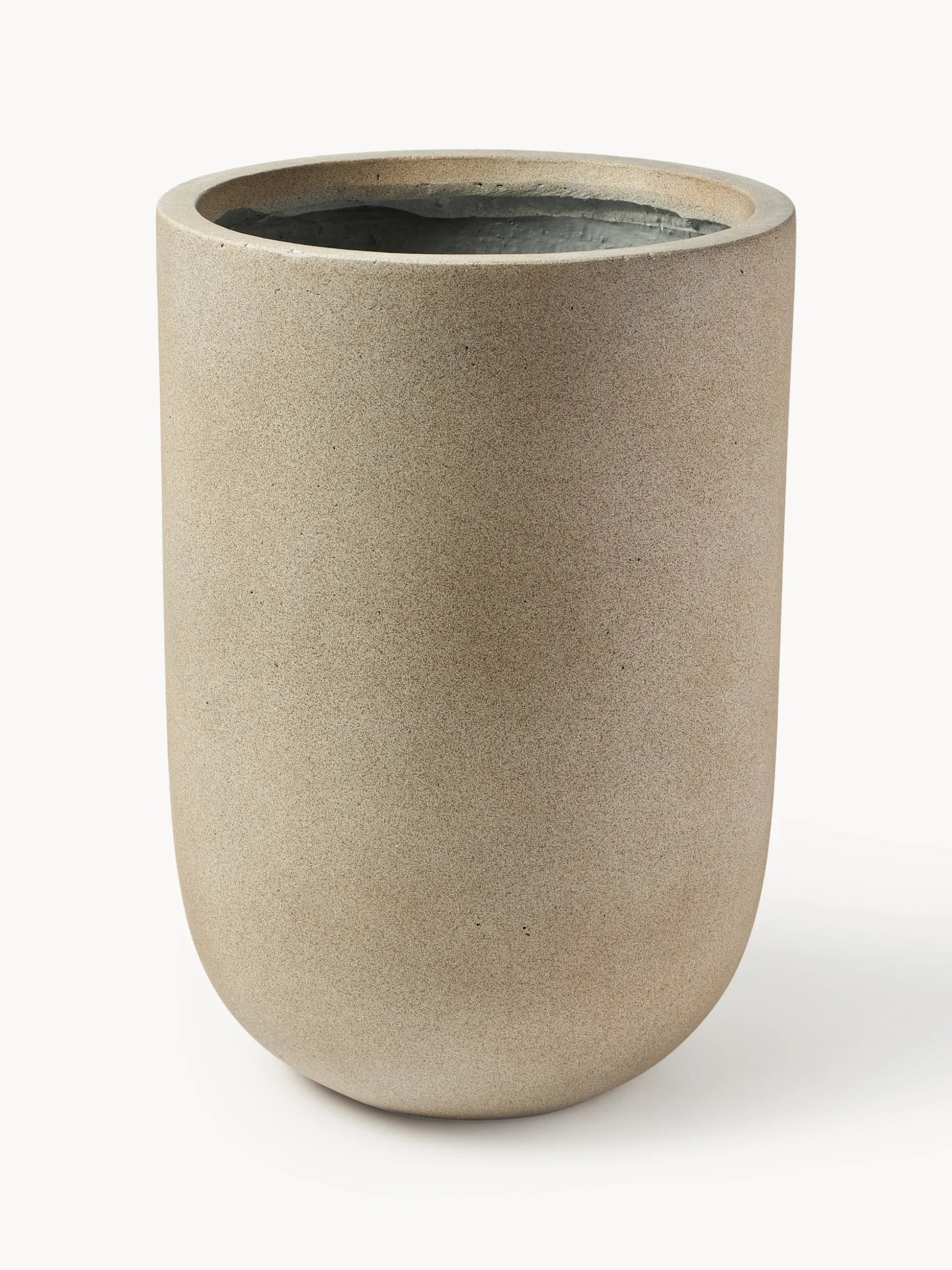 Portavaso da esterno in cemento Tuscany, alt. 40 cm