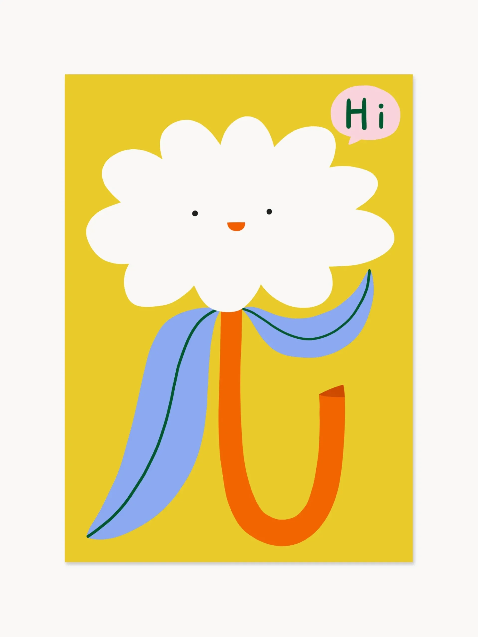 Poster Hi Flower 01