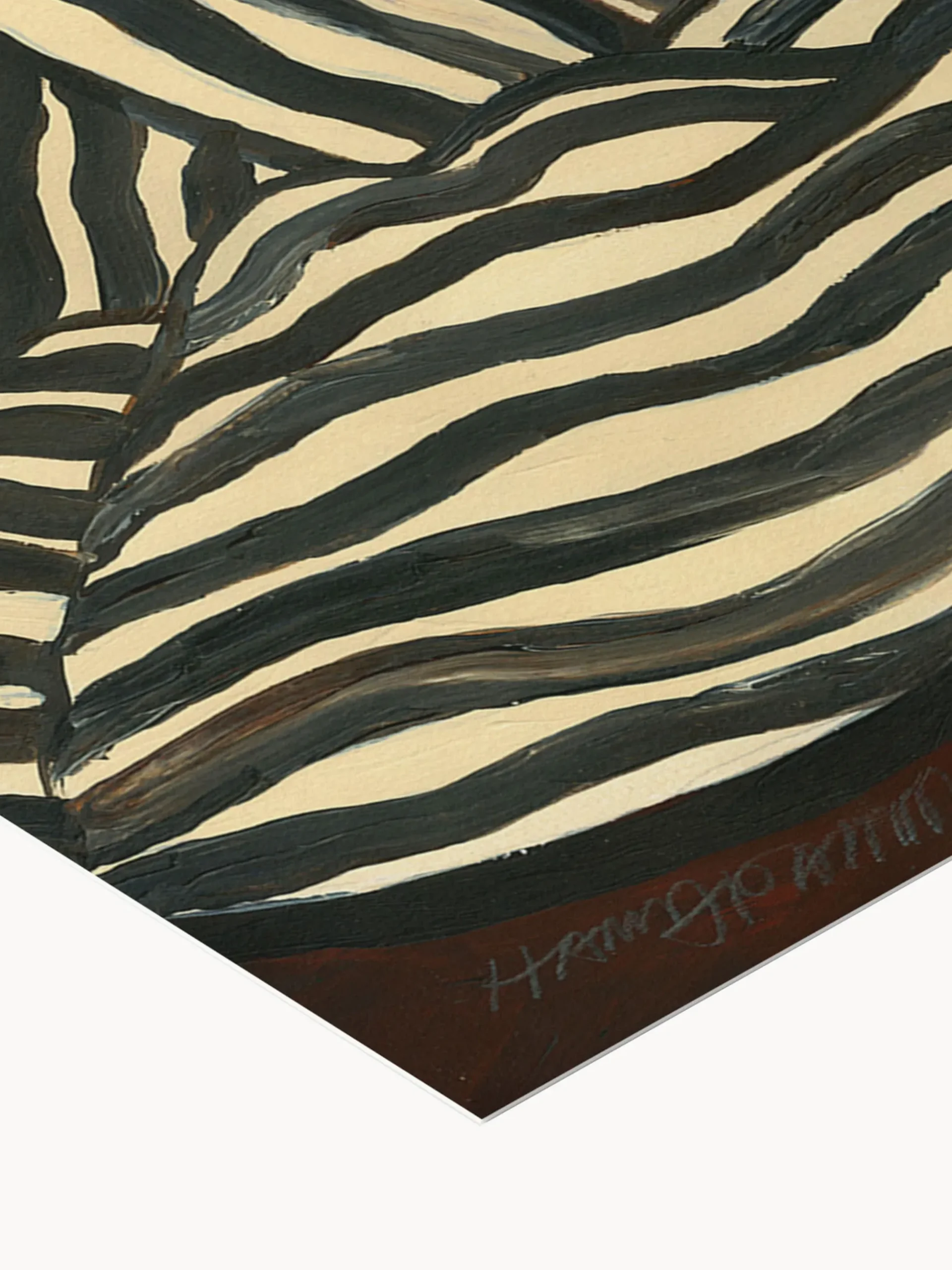 Poster Serene Stripes by Hanna Peterson x The Poster Club