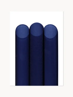 Poster Blue Pipes