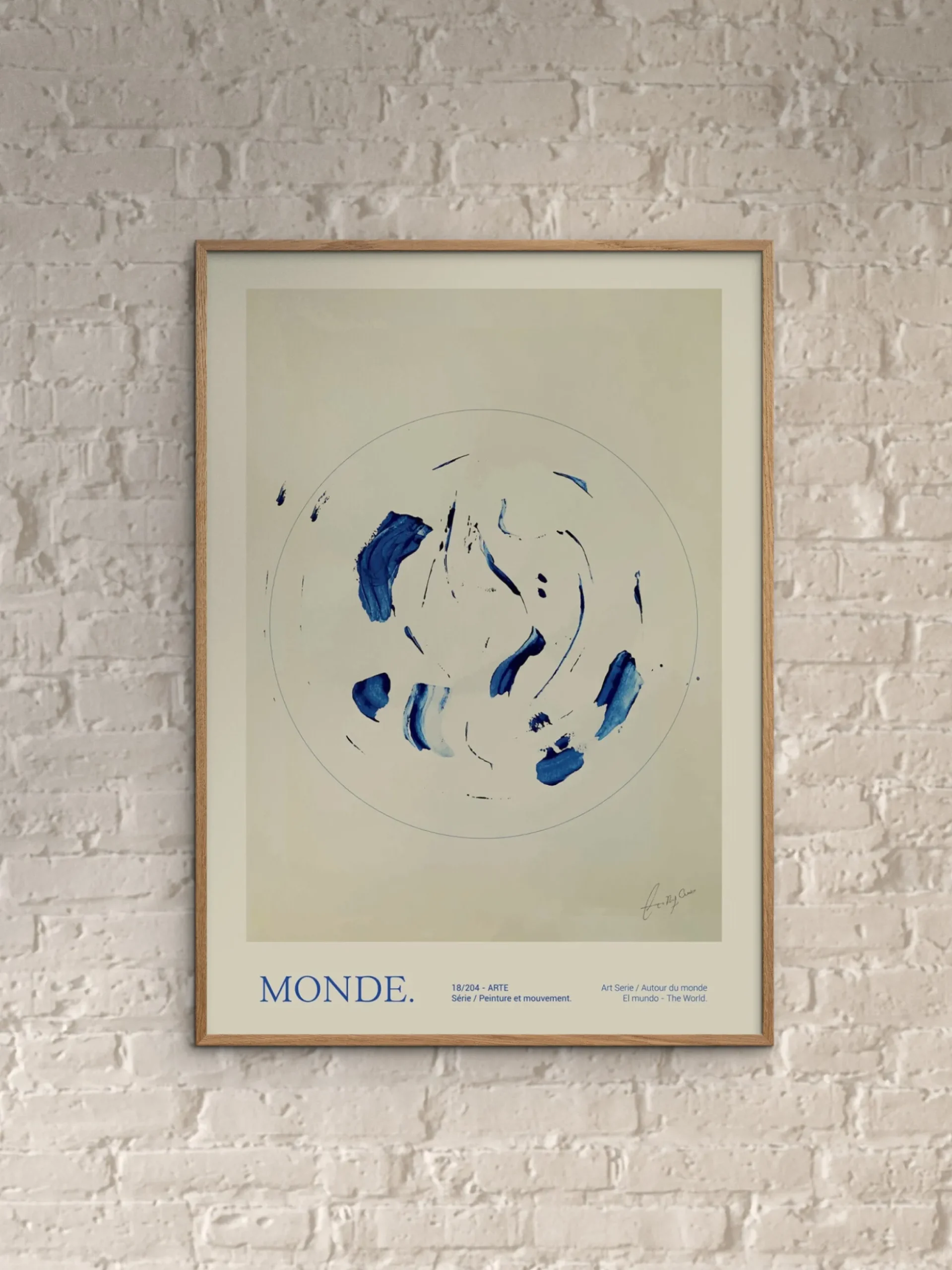 Poster Le Monde