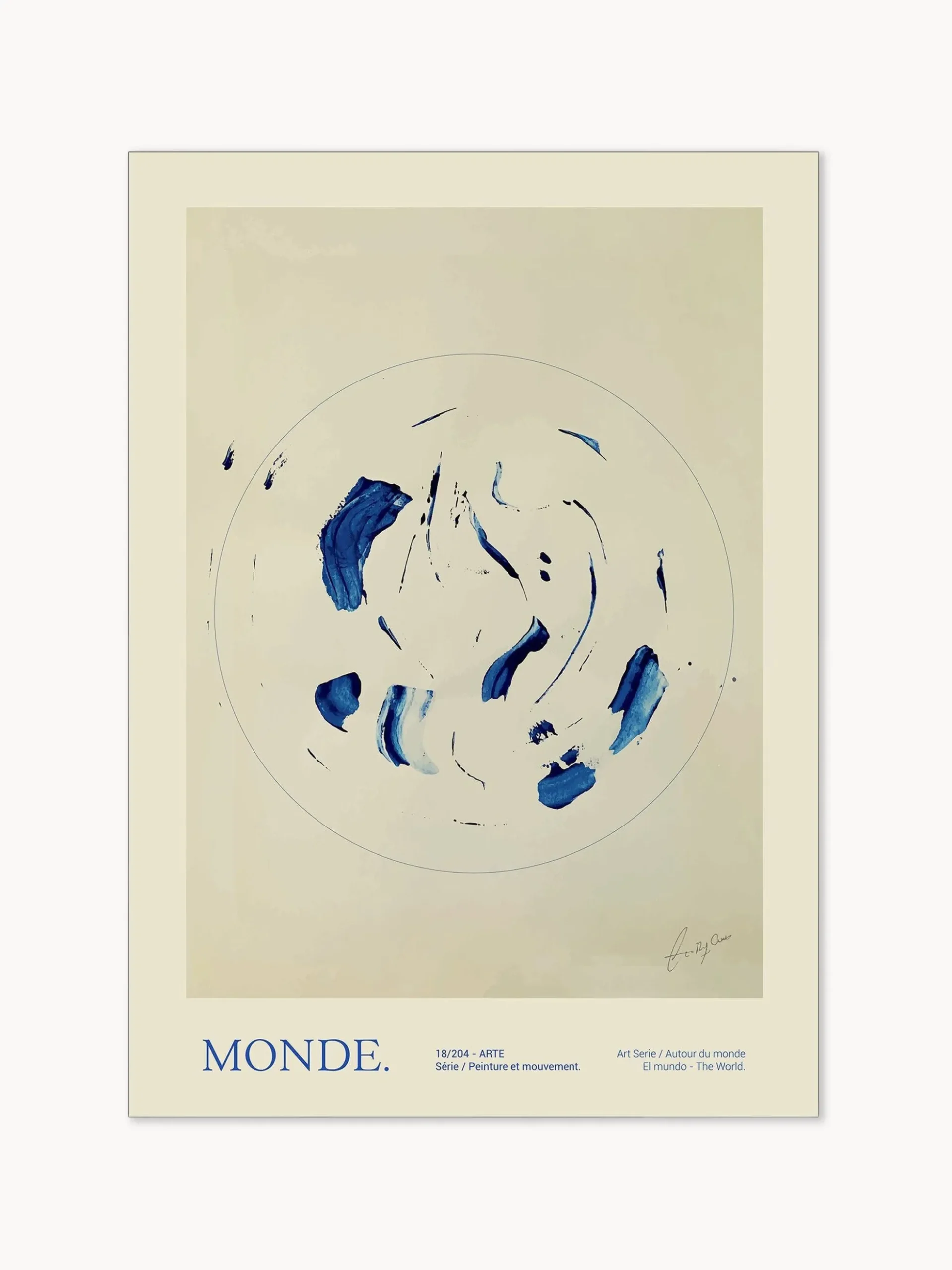 Poster Le Monde