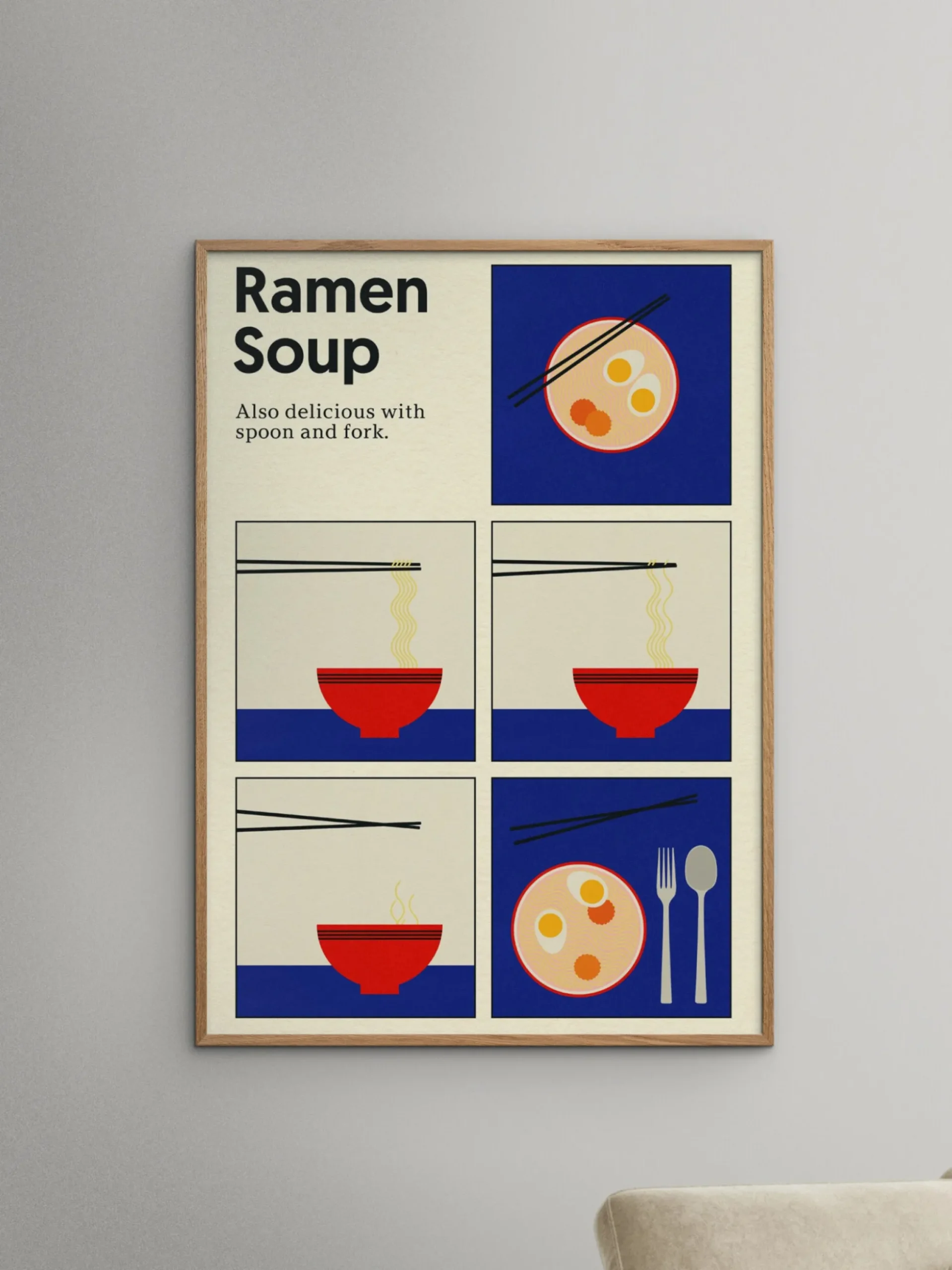 Poster Ramen Soup