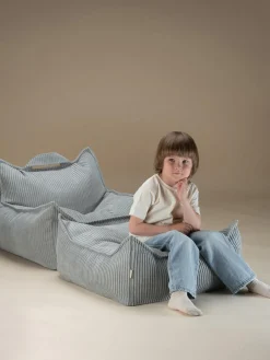 Pouf a sacco per bambini in velluto a coste Sugar