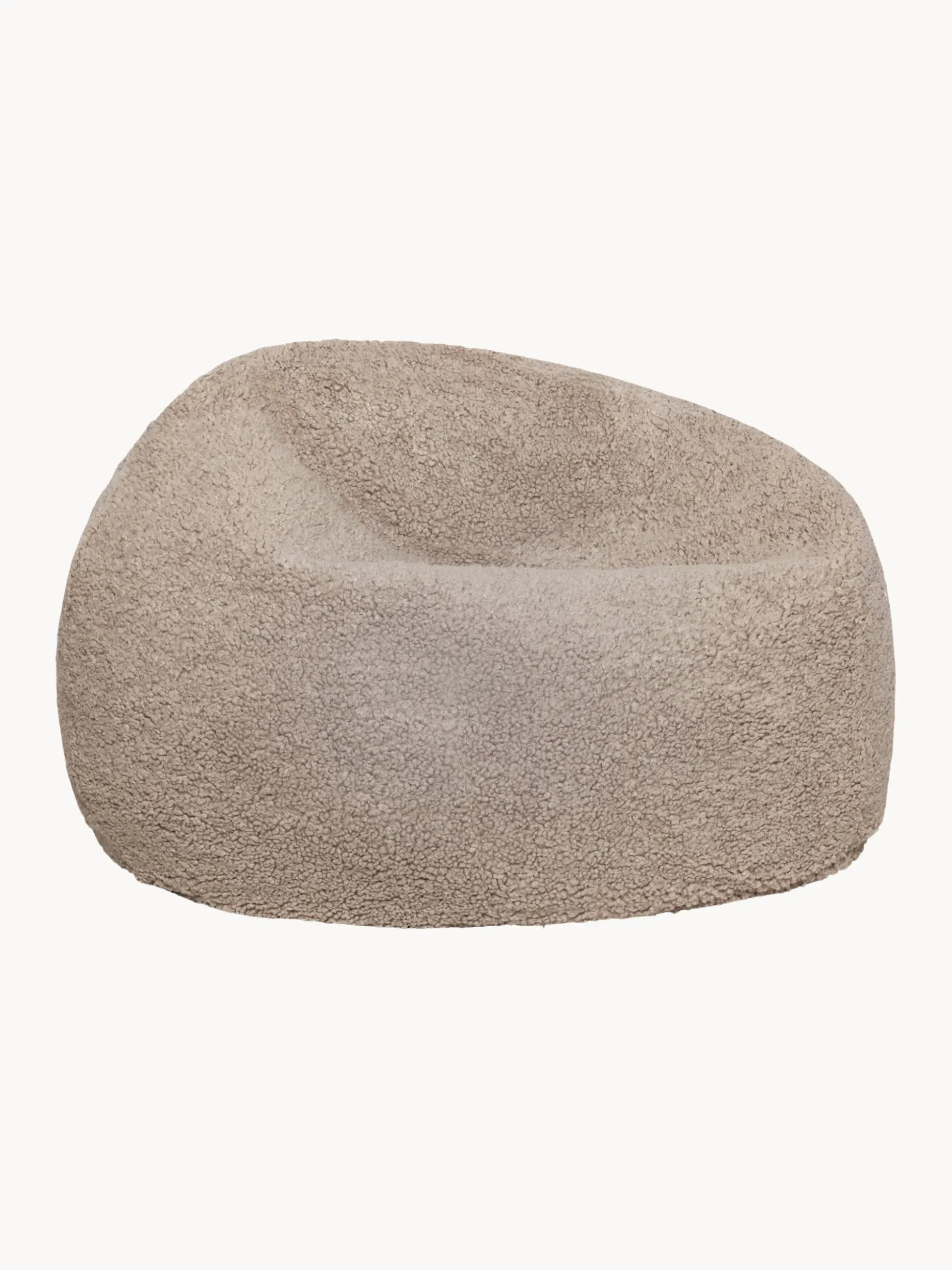Pouf a sacco per bambini in teddy Flora