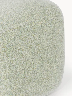 Pouf alto in bouclé Wolke