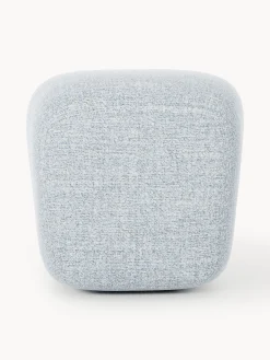 Pouf alto in bouclé Wolke