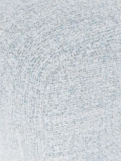 Pouf alto in bouclé Wolke