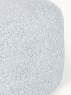 Pouf alto in bouclé Wolke