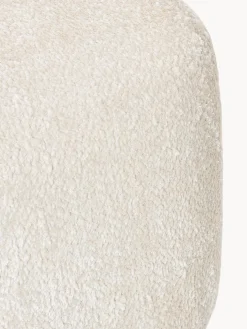 Pouf alto in teddy bouclé Wolke