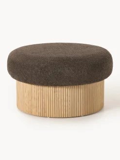 Pouf grande imbottito con contenitore Nala
