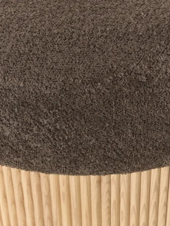 Pouf grande imbottito con contenitore Nala