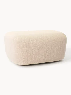 Pouf grande in bouclé Wolke