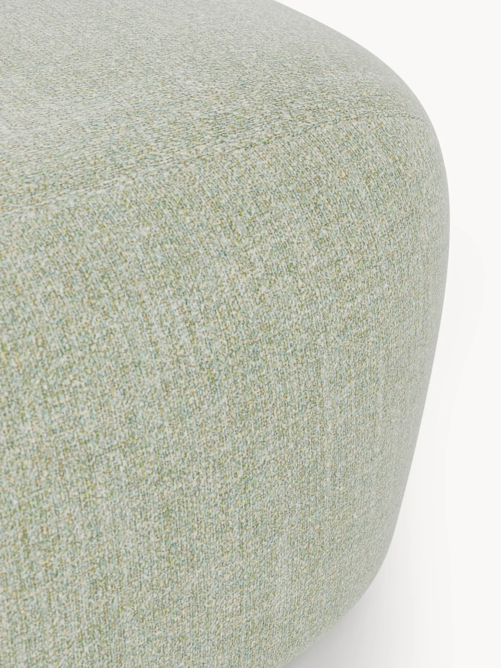 Pouf grande in bouclé Wolke
