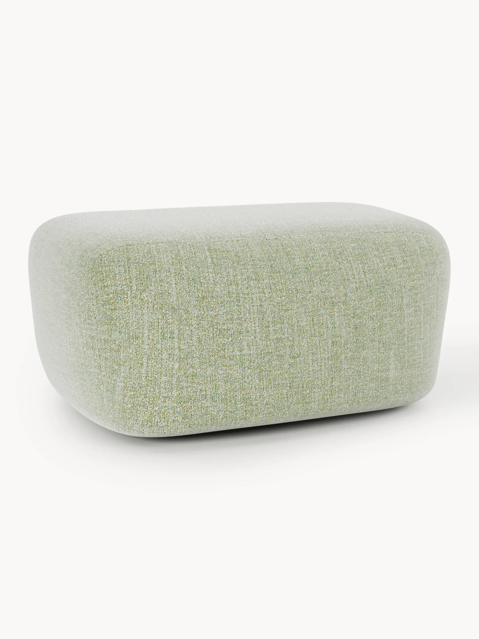 Pouf grande in bouclé Wolke