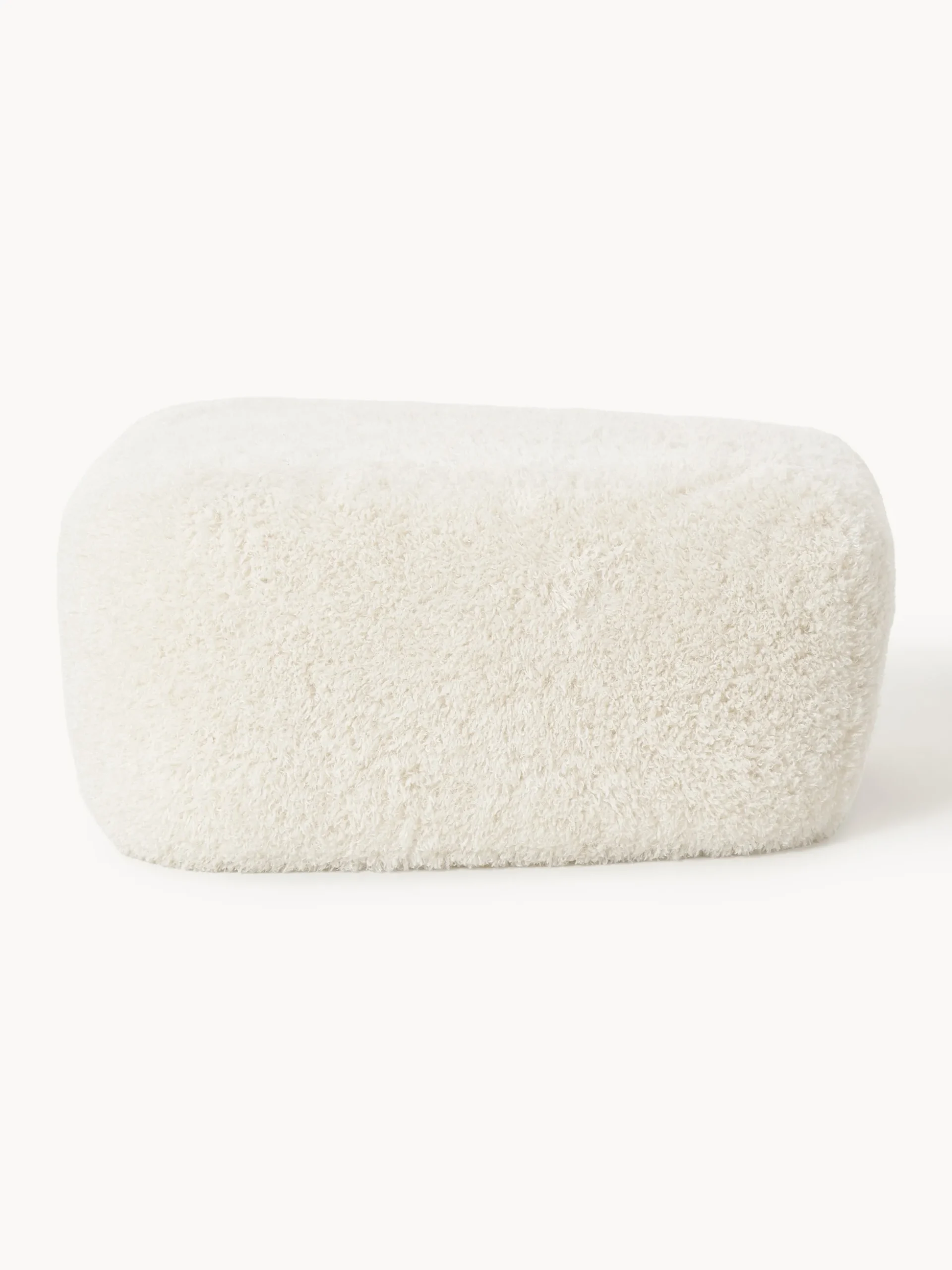 Pouf grande in teddy Wolke